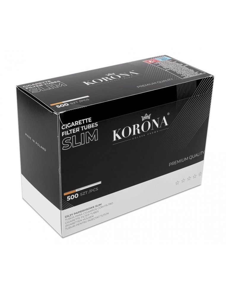 Гільзи KORONA SLIM (500 шт)