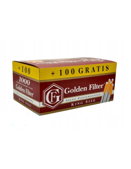 Гільзи "Golden filter" 10х 1100шт